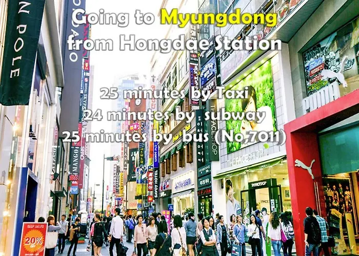 Starlight #hongdae Station 5min Апартаменты Сеул