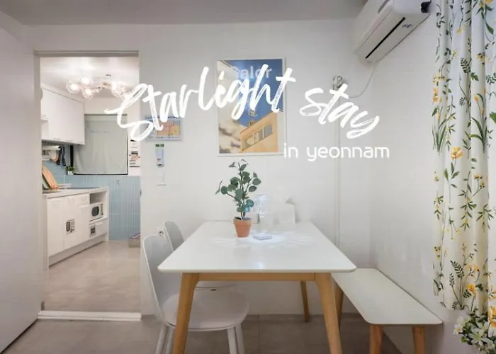 Апартаменты Starlight #hongdae Station 5min Сеул